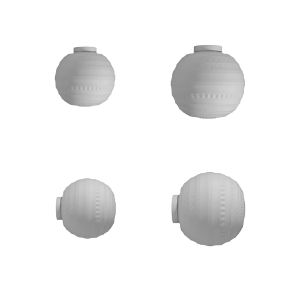 Karman Braille lampada da parete soffitto led