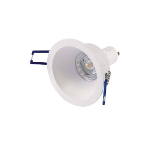 MOLVENO LIGHTING Glam Round Recessed Downlight Aluminum White