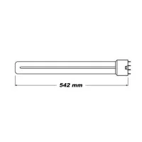 Duralamp Duralux L/E 40W 2G11 830 3000K 3300lm Fluroescent Bulb