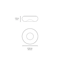 Martinelli Luce Pouff lampada da soffitto led