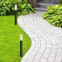Lombardo Line post 500 paletto da terra cilindrico per esterno led IP66