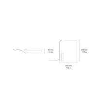 Novantadieci 9010 Linear lampada da tavolo led