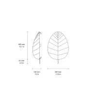 Karman Eden lampada da parete soffitto led
