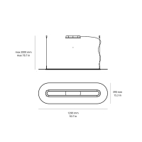Stilnovo Opti-Line lampada a sospensione led