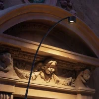Lombardo Hasta R lampada da terra led per esterno