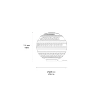 Karman Braille lampada da tavolo led