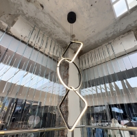 Flos Arrangements LED Suspension kit 2X square and circle small