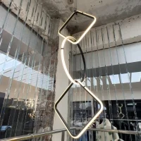 Flos Arrangements LED Suspension kit 2X square and circle small