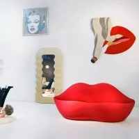 Gufram Bocca Unlimited sofa 50th Anniversary