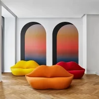 Gufram Bocca Unlimited sofa 50th Anniversary