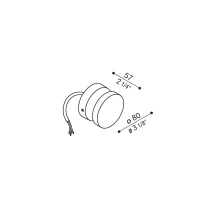 Lombardo Pik wall lampada da parete