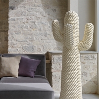 Gufram Another White Cactus coat hanger