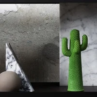 Gufram Another Green Cactus coat hanger