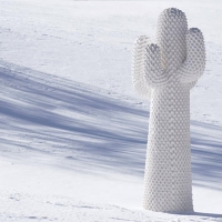 Gufram Another White Cactus coat hanger