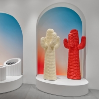 Gufram Another White Cactus coat hanger