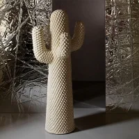 Gufram Another White Cactus coat hanger