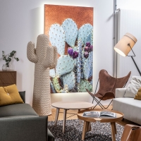 Gufram Another White Cactus coat hanger