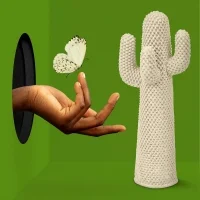 Gufram appendiabiti Another White Cactus