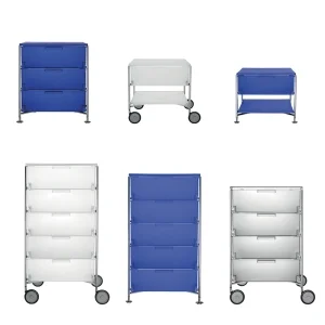 copy of Kartell Mobil Mat chest of drawers