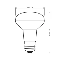 Osram Parathom dim R80 E27 2700K lampadina dimmerabile