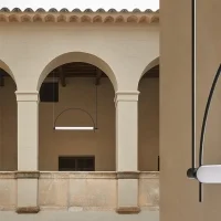 Aromas Arc lampada a sospensione led