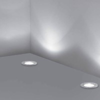 Ideal Lux Park PT1 Round Medium Outdoor Floor Recessed