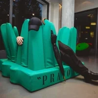 Gufram Pratone Forever decorative seat