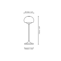 copy of iGuzzini Clan led table or floor lamp