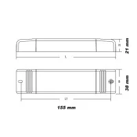 TCI MB226/2 Multi-lamp multi-power mini electronic Ballast for TCI MB226/2 Multi-lamp multi-power mini electronic Ballast for