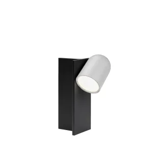 Lumina Perdue T-bar lampada a batteria led bianca