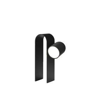 Lumina Perdue Arc 25 lampada a batteria led nera