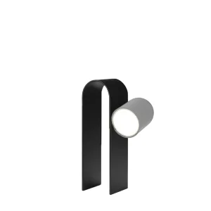 Lumina Perdue Arc 25 lampada a batteria led argento