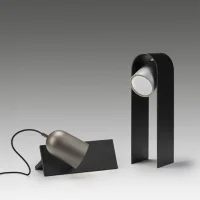 Lumina Perdue Arc 25 lampada a batteria led argento