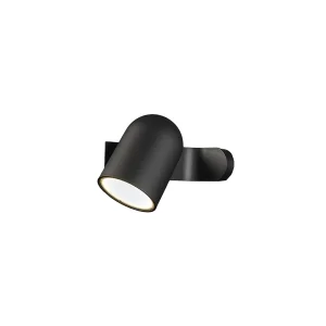 Lumina Perdue Bracket applique led nera