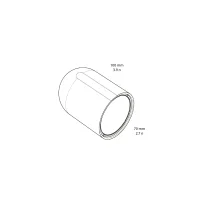 Lumina Perdue Arc 25 lampada a batteria led champagne