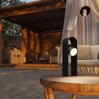 Lumina Perdue Arc 25 lampada a batteria led champagne