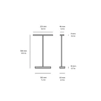 copy of Linea Light Rossini led table lamp