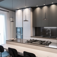 Linea Light Poe led suspension lamp