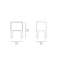 Kartell comodino Small Ghost Buster