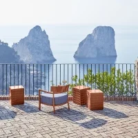 Kartell EUR stool-table