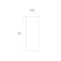 Astro Lighting Tube 135 diffuser for Ravello wall lamp Astro Lighting Tube 135 diffuser for Ravello wall lamp