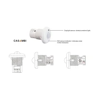 Infrared PIR sensor with casambi control