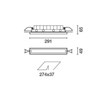 iGuzzini Laser Blade InOut Recessed Downlight LED 21W Frame or
