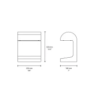 Flos Casting Concrete outdoor bollard
