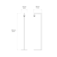 Astro Lighting structure for Ravello Floor
