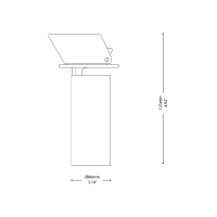 Ideal Lux Play adjustable recessed led ceiling spotlight
