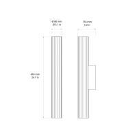 Astro Lighting Io 665 led wall lamp