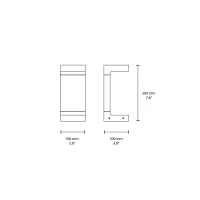 Flos Casting C 100 outdoor bollard Flos Casting C 100 outdoor bollard