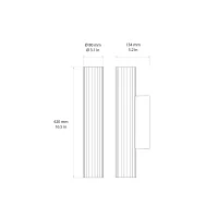 Astro Lighting Io 420 led wall lamp