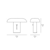 &Tradition Montera table lamp